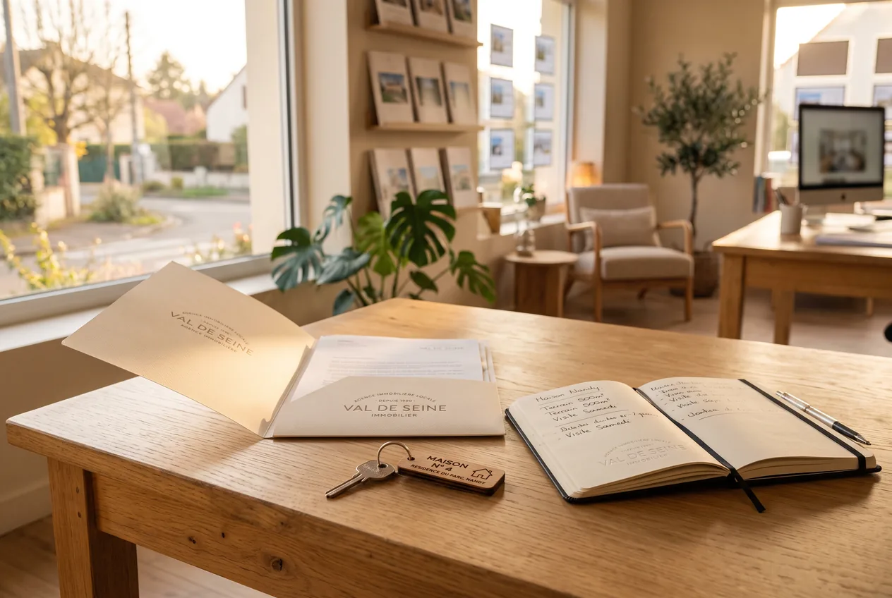 Bureau immobilier à Nandy — agence pour vendre