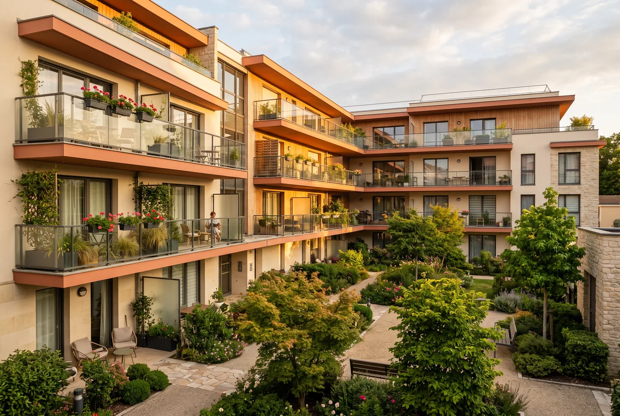 Immeuble d’appartements à Nandy — vendre son appartement